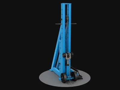 Car Body Repair high poly 3D model