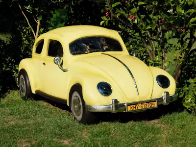 Classic Car 3D model 2