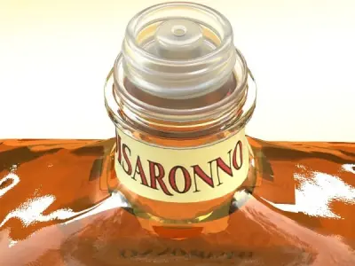 Disaronno Bottle 3D model