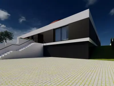 Amazing single House 3D model