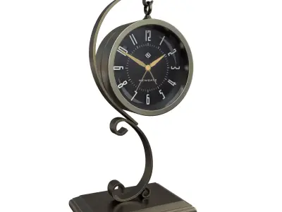 table clock 13 Free 3D model