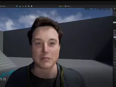 Elon Musk 3d model unreal engine and unity -- coolgames 3D model