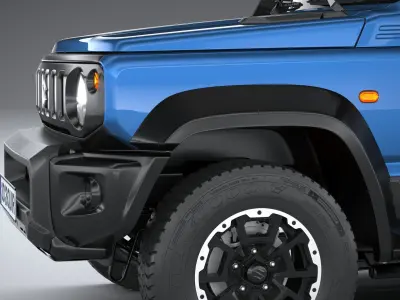 Suzuki Jimny 4expedition 2024 3D model