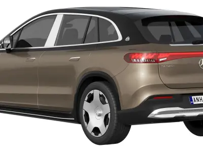 Mercedes-Benz EQS SUV Maybach 3D model