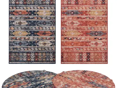Rugs No 381 Low-poly 3D model