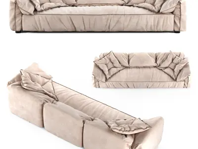 Baxter Casablanca Sofa 3D model