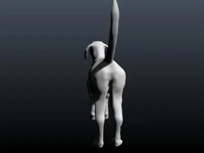 HOUND dog 3D model