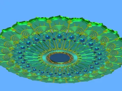 Mandala panel 1 3D model