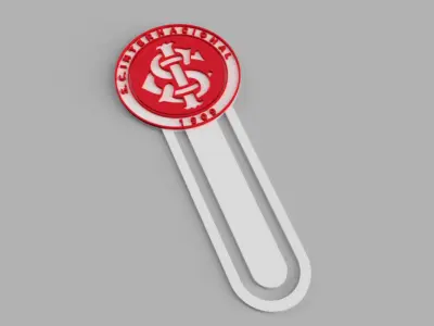 Sport Club Internacional Porto Alegre Football Shield Bookmark Free 3D print model