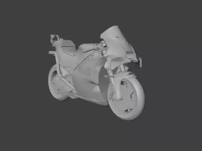KTM RC16 3d model - MotoGP 3D model