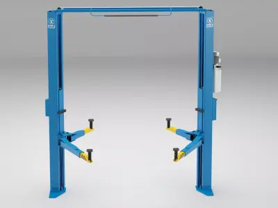 Car Lift 3D model by marimaraldama from CGTrader
