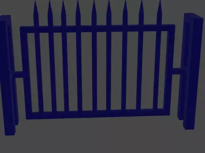 Wallpost Free 3D model