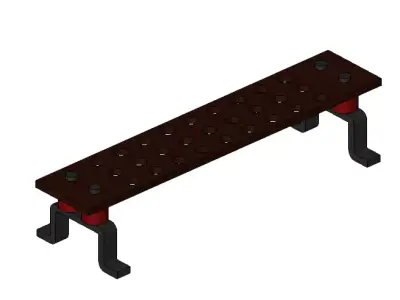 BARRA DE TIERRA  FBX  3D model