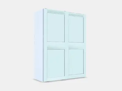 PAX - GRIMO Wardrobe 3 Low-poly 3D model