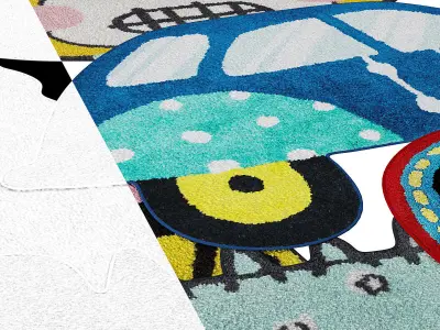 Children carpets 1 3D model