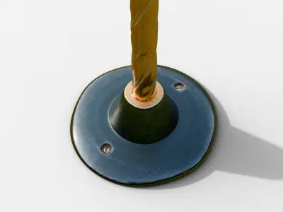 Velvet Rope Stanchion 3D model