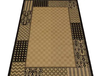 Rug Set 1203 3D model