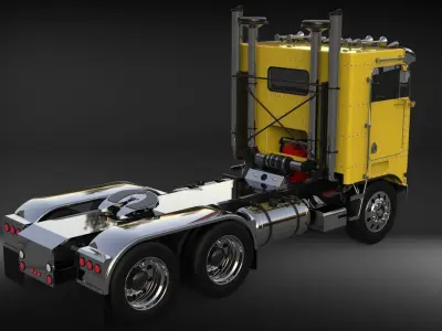 Kenwork K100 Day Cab 3D model