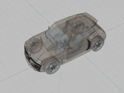 Renault 5 Maxi - concept 3D model