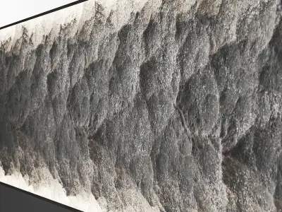 Stone Gray Wall Texture 3D model