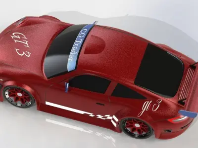 Porshe 911 GT3 3D model