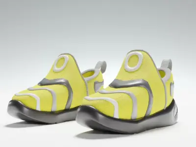 Sport Shoe-Sneaker-trainer Pack  3D model