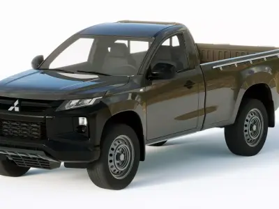 Mitsubishi L200 Regular Cab 2019 3D model