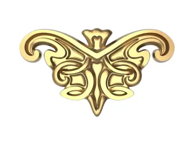  decorative pattern ready for 3D printing 3D model 308