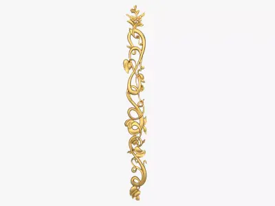 Classic decor ornament 200 3D model
