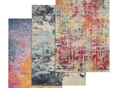 Rug Set 641 3D model