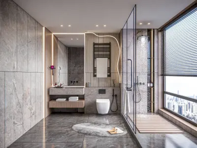 Bathroom 57 3D model