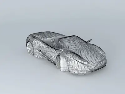 Raveloce audi sports car Free 3D model