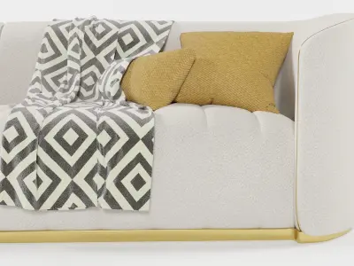 luxury sofa 3D model