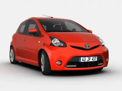 Toyota Aygo 2013 3D model