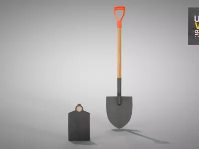 Construction - Hoe and Mattock 3D model