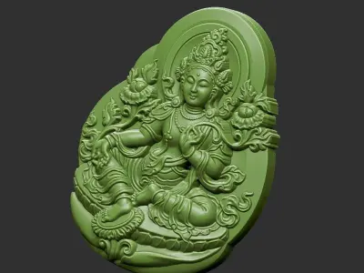 Kwanyin Bodhisattva 3D print model