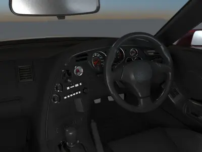 Toyota Supra MK IV A80 1993 3D model