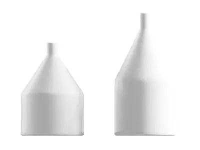 2 decorative ceramic vases Arina Serie 3D model