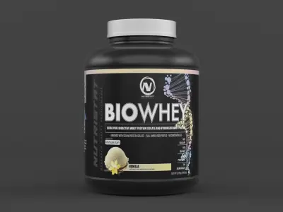Protein Powder 3D model