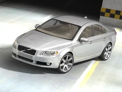 Volvo S80 2005 3D model
