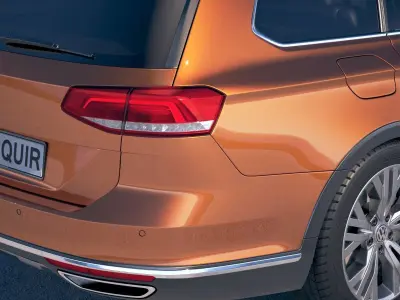 Volkswagen Passat Alltrack 2018 3D model