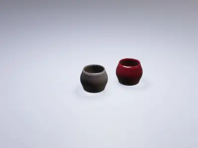 PORCELAIN OBJECT Free low-poly 3D model