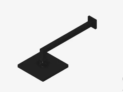 Shower - Head - Luxury - Lane Low-poly 3D model