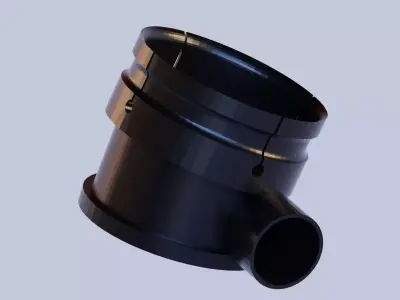 REPAIR KIT INTAKE MERCEDES  OM642 ENGINE AIR DUCT INTAKE  3D print model