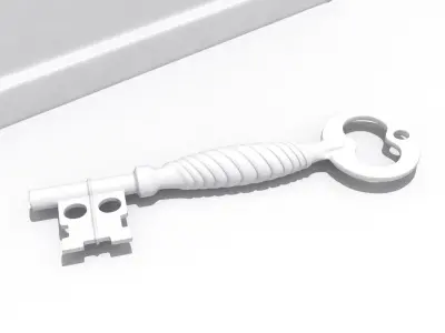 Pirate chest bedroom decoration Free 3D model