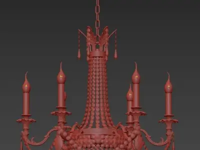 Chandelier Ancona e 1 6 6 200 GB 3D model