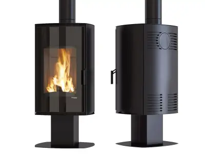  Stove-fireplace Defro Home Orbis 3D model