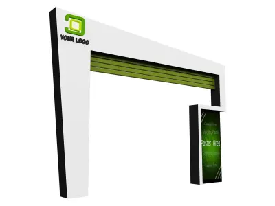  Fair Gate exhibition Event a442b 3D model