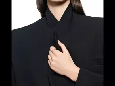 BOUCHERON - QUATRE RADIANT - LARGE - EARRINGS 3D print model