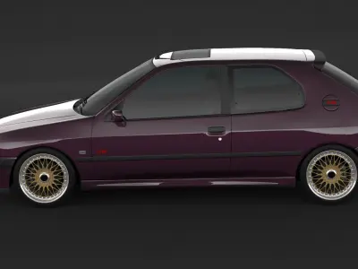 Peugeot 306 S16 3D model
